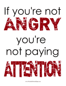 If Youre Not Angry