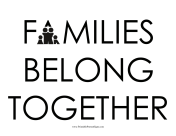 Families Belong Together