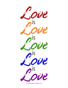 Love Is Love